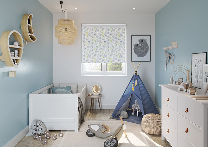 Robots, Gearbox Greens - Twist&Fit Roller Blind - Image 8